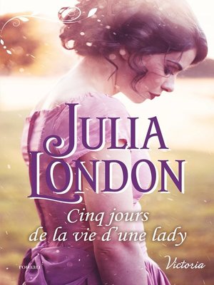 cover image of Cinq jours de la vie d'une lady